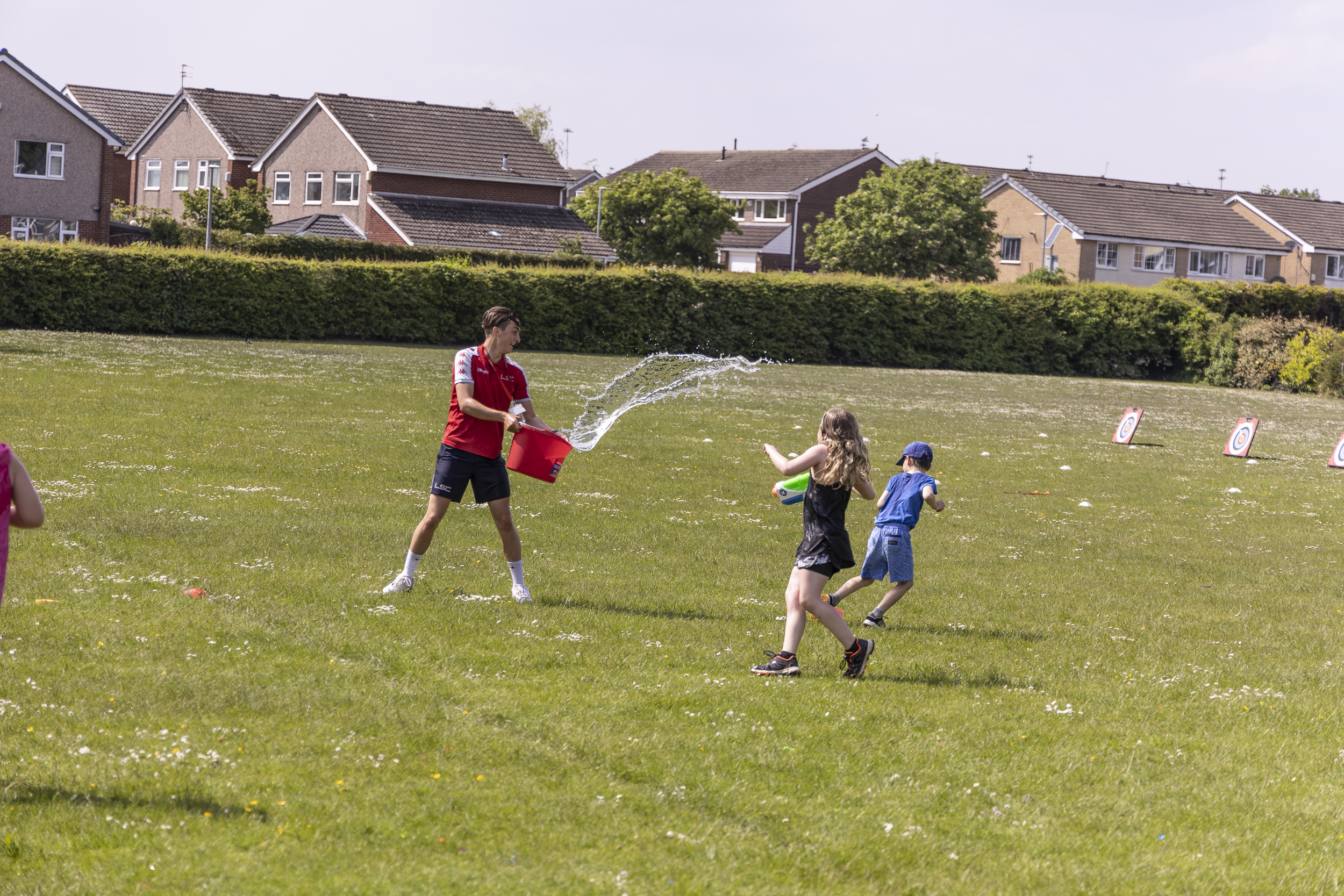 Summer holiday club. Wet Wednesday